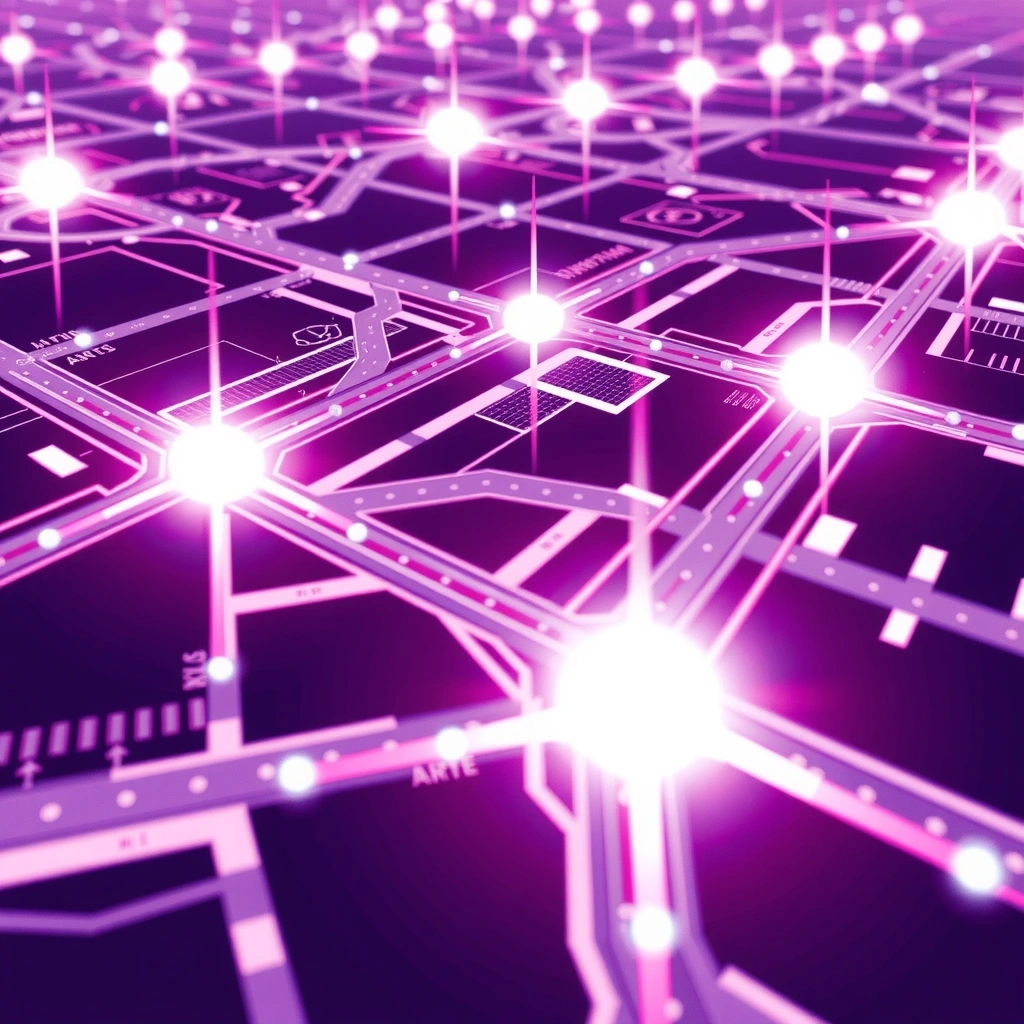 City data node mapping